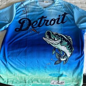 Custom Detroit Parker Meadows Jersey